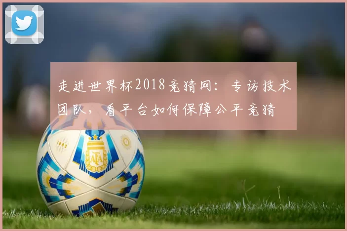 走进世界杯2018竞猜网:专访技术团队,看平台如何保障公平竞猜